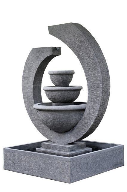 Original Eclipse Fountain - Large Charcoal